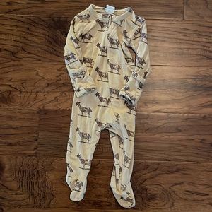 Kate Quinn zipper bamboo footie